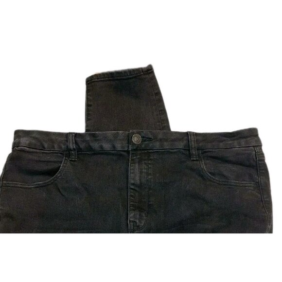 American Eagle Womens Black Size 20 Ne(x)t Level Stretch Jeans 40x30 Curvy - Picture 2 of 7